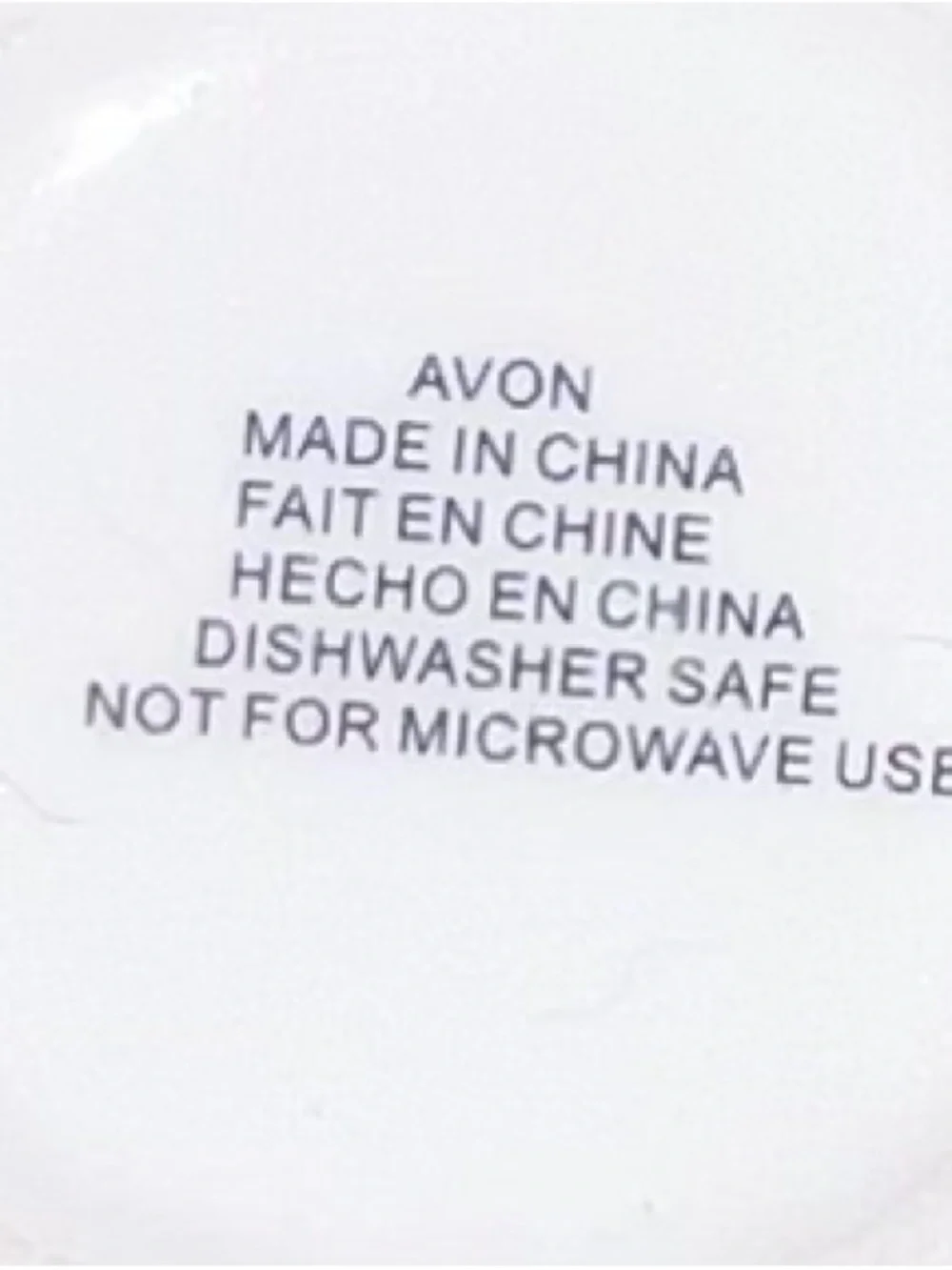 Avon set four